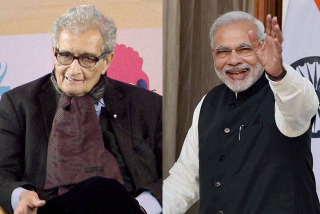 Look Maa, Amartya Sen just praised Narendra Modi! Look Maa, Amartya Sen just praised Narendra Modi!