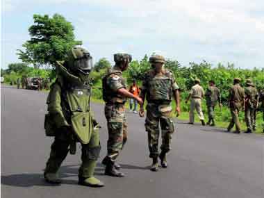 Cops recover powerful IED from Assam bus, army defuses bomb Cops recover powerful IED from Assam bus, army defuses bomb
