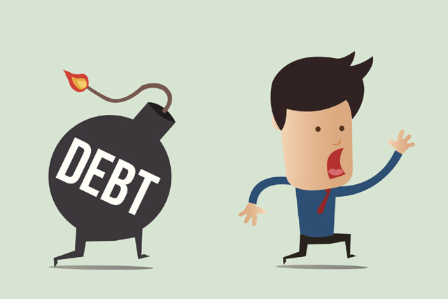 Worrying: Household debt is up more than 10 times in cities in the last decade Worrying: Household debt is up more than 10 times in cities in the last decade