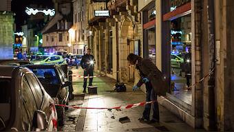 Man shouting 'Allahu Akbar' drives into crowd in France, injures 11