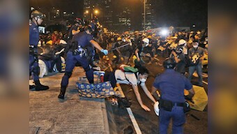 Hong Kong: Pro-democracy protesters clash with police; 40 arrested