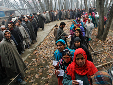 Jammu and Kashmir election: State records over 31% voting till noon Jammu and Kashmir election: State records over 31% voting till noon