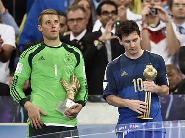 Why 'Sweeper Keeper' Neuer deserves the Ballon d'Or ahead of Messi and Ronaldo Why 'Sweeper Keeper' Neuer deserves the Ballon d'Or ahead of Messi and Ronaldo