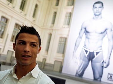 Real Madrid's Cristiano Ronaldo launches new CR7 underwear
