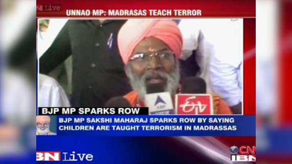 Sakshi Maharaj reveals BJP's long standing link to Nathuram Godse