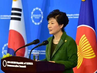 South Korean President Park Geun-hye. AFP