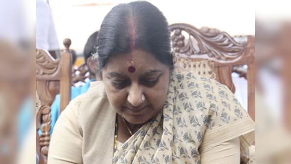 Sushma Swaraj pushes for declaring Gita as national scripture