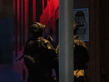 Police stormed Lindt cafe during the Sydney hostage crisis. AP