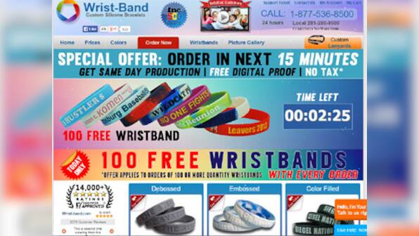 Indian origin youth's custom-made wristbands top seller in the US