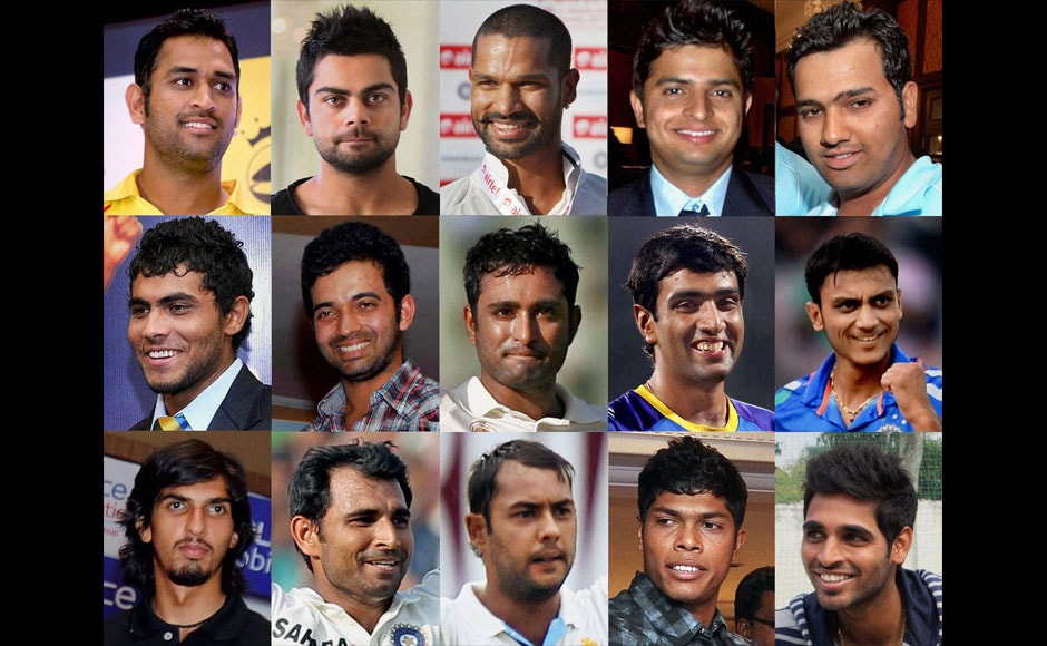 indian cricket team players