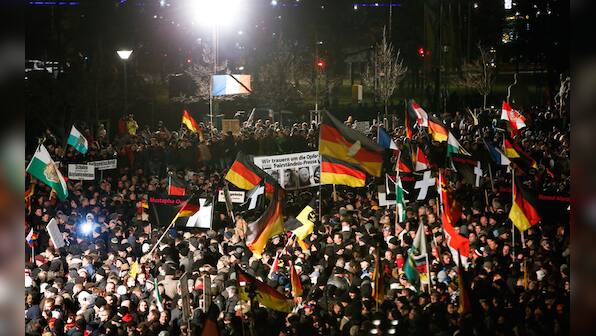 Photos: After Charlie Hebdo, anti-Islam protest in Germany attracts 40,000 