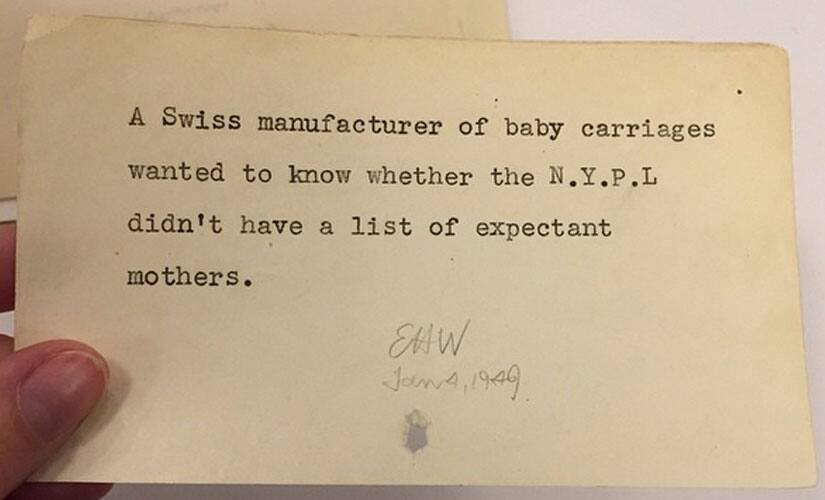 Image: NYPL Instagram page. 