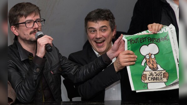 Photos: Surviving staff of Charlie Hebdo release new issue amidst tears and a few laughs