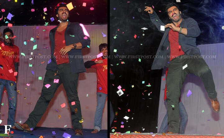 Sonakshi and Arjun Kapoor promote Tevar at IIT Bombay festival