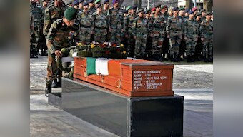 Killed in Jammu and Kashmir encounter, Colonel MN Rai laid to rest amid tears