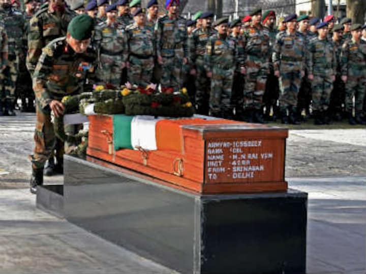 Killed in Jammu and Kashmir encounter, Colonel MN Rai laid to rest amid tears