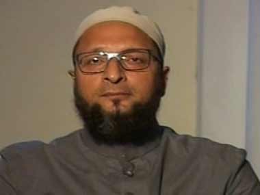 MIM leader Asaduddin Owaisi. IBNLive