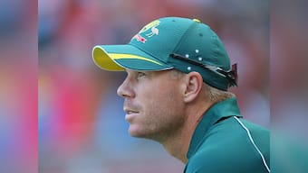 ODI Tri-series: Warner fined 50 per cent of match fee over Rohit Spat