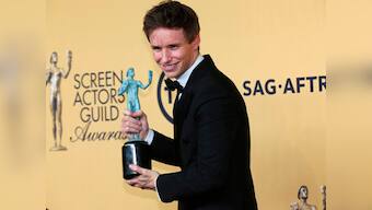 Eddie Redmayne, Julianne Moore named best lead actors at SAG Awards
