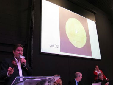 Elvis Presley's 1st recorded song, 'My Happiness,' auctions for $300,000 Elvis Presley's 1st recorded song, 'My Happiness,' auctions for $300,000