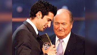 Blatter's re-election shows how sick FIFA is: Luis Figo