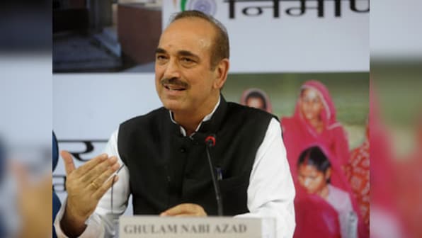 Kashmir unrest: Ghulam Nabi Azad expresses sadness over CRPF's stance on use of pellet guns