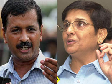 What happened to gutsy Kiran Bedi? She's playing it too safe with Kejriwal What happened to gutsy Kiran Bedi? She's playing it too safe with Kejriwal