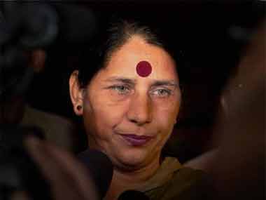 Krishna Tirath. PTI