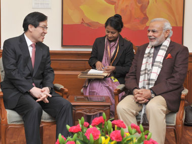 POSCO CEO calls on PM Modi, discusses investment plans POSCO CEO calls on PM Modi, discusses investment plans