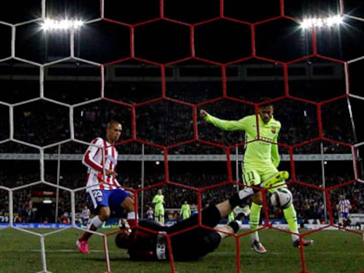 Torres strike in vain as Neymar double helps Barca edge past Atletico