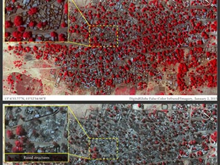 Catastrophic devastation: Satellite images reveal true scale of Boko Haram attack in Nigeria