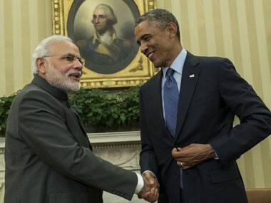 PM Narendra Modi and Barack Obama in a file photo. AFP
