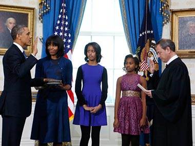 Sasha and Malia won't be coming to India with Obama Sasha and Malia won't be coming to India with Obama