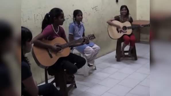 Watch: Basti kids in Delhi sing Green Day's Boulevard of Broken Dreams