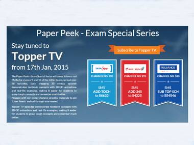 Topper TV's Paper Peek set to help students score more in exams