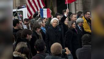 Paris 'world capital for a day' as leaders march with millions in unity rally