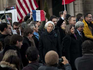 Paris 'world capital for a day' as leaders march with millions in unity rally Paris 'world capital for a day' as leaders march with millions in unity rally