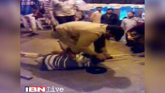 Caught on camera: RPF official thrashes disabled man at Howrah station