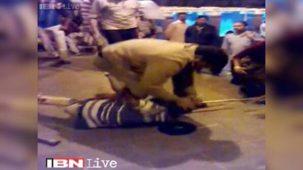 Caught on camera: RPF official thrashes disabled man at Howrah station