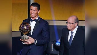 Cristiano Ronaldo wins FIFA Ballon d'Or award 