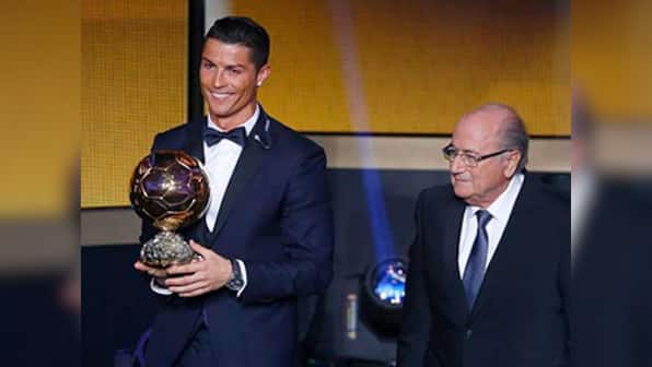 Cristiano Ronaldo wins FIFA Ballon d'Or award 