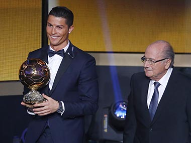 Cristiano Ronaldo wins FIFA Ballon d'Or award Cristiano Ronaldo wins FIFA Ballon d'Or award