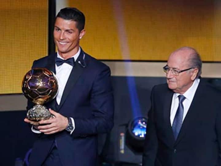 Cristiano Ronaldo wins FIFA Ballon d'Or award 
