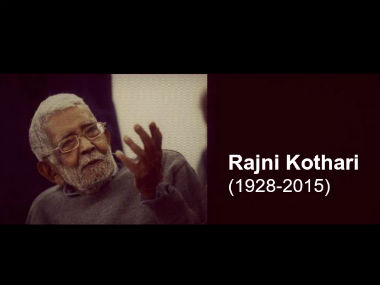 Rajni Kothari, founder of CSDS and prominent political scientist passes away  Rajni Kothari, founder of CSDS and prominent political scientist passes away