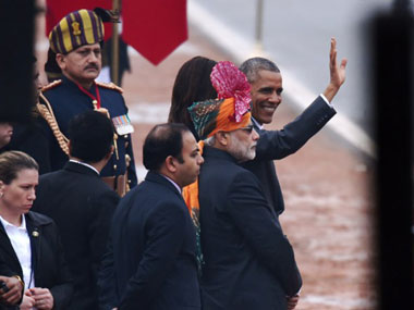 US Prez as guest to all-women contingent drawn: 66th R-Day marked many firsts US Prez as guest to all-women contingent drawn: 66th R-Day marked many firsts