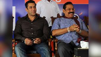 Tamil group protests outside Salman Khan's home over backing Rajapaksa