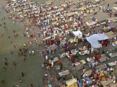 A file photo of the Sangam at Allahabad. Reuters. 