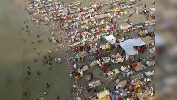 Allahabad: Thousands take holy dip in Sangam as Maagh Mela begins
