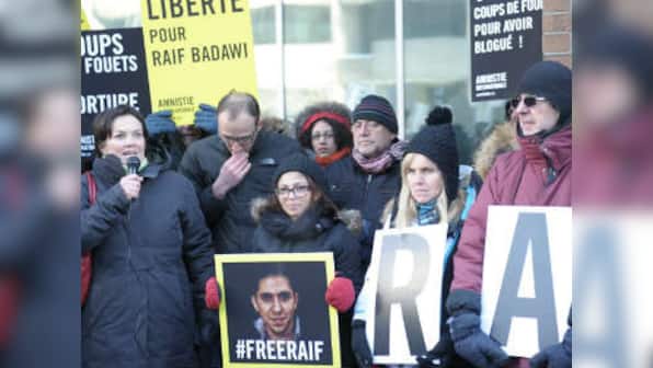 Lashing of Saudi blogger a violation of human dignity: Canada 