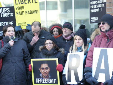 Wife of flogged Saudi blogger says his health is worsening, won't survive full punishment Wife of flogged Saudi blogger says his health is worsening, won't survive full punishment